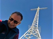 43 Croce dello  Zucco, alta  20 m, realizzata dal G.E.S.P. con pezzi di traliccio elettrico